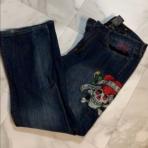 Ed Hardy Jeans size 14